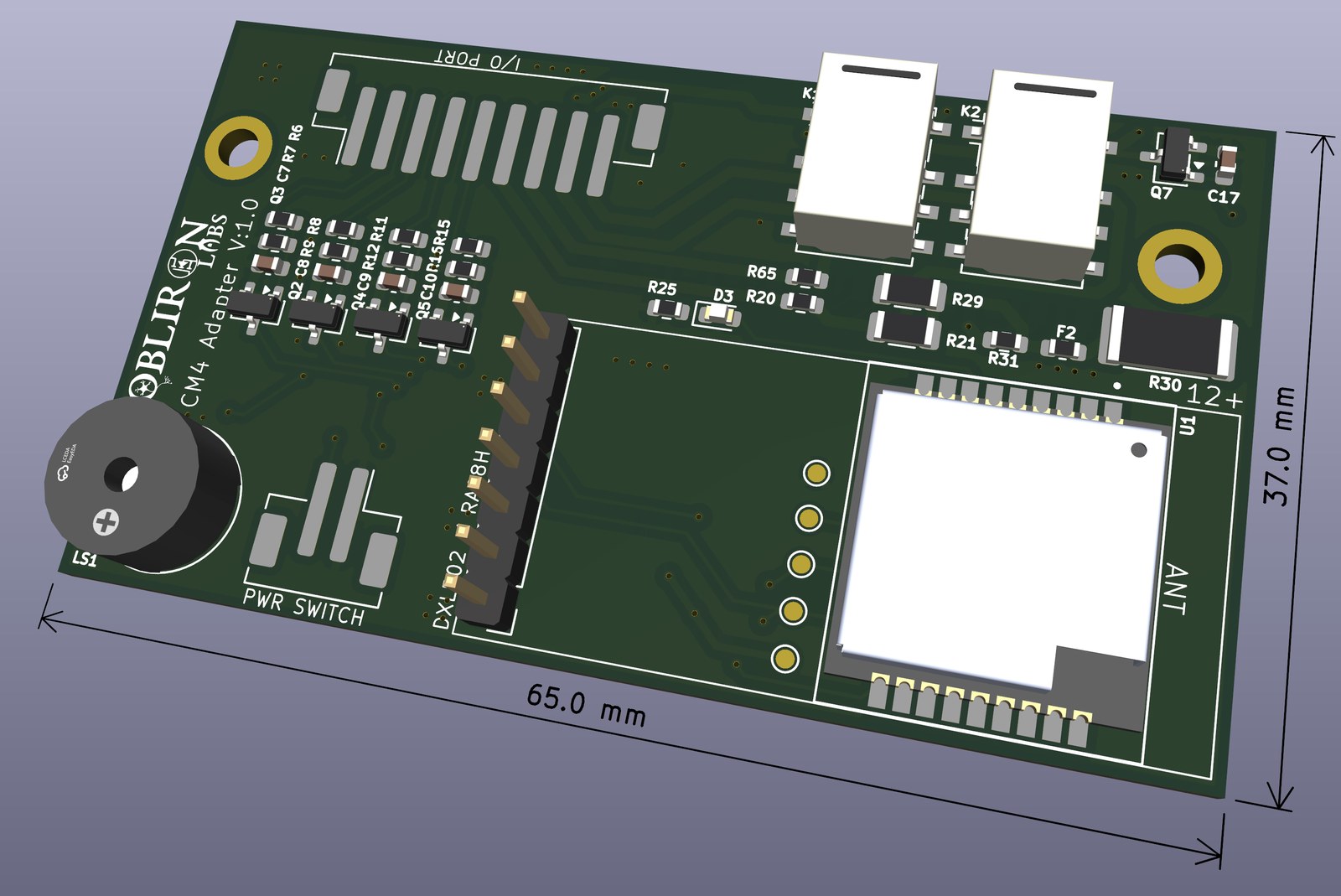 Representative GPIO and relay controller board; exact RPi BPC image pending